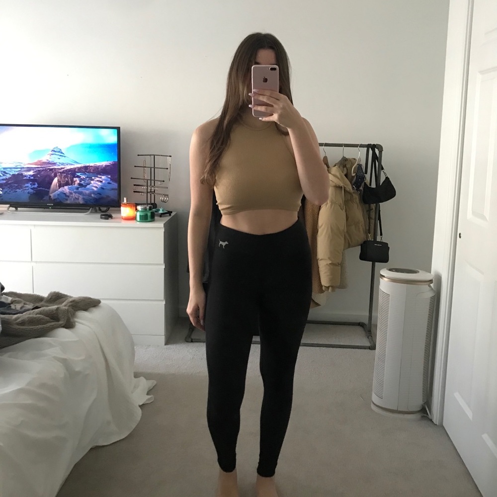 PINK Yoga high waisted leggings